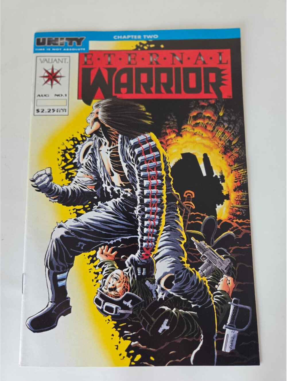 Eternal Warrior #1 Valiant Comics Aug 1992 Unity Chapter Two
